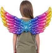 Ainy Ballons Ailes Engel 3 pièces - Idéal pour les fêtes d'enfants et les décorations d'anniversaire - Convient aux petits et aux grands