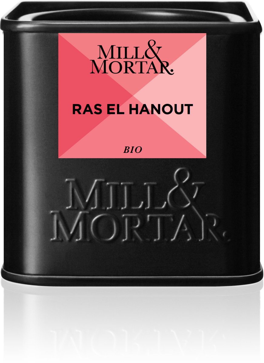 Mill & Mortar - Bio - Ras El Hanout - Marrokaanse kruidenmix voor couscous, vlees, tangines