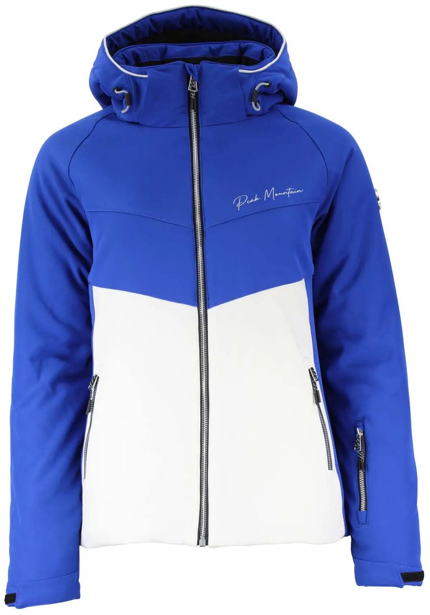 Dames ski jas Peak Mountain Afolir Blauw