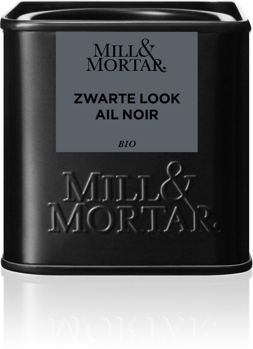 Mill & Mortar - Black Garlic - Bio - Zwarte look