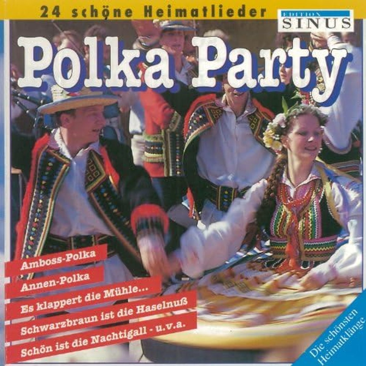 Die Tiroler Blasmusikanten - Polka Party 24 Schöne Heimatlieder (CD)