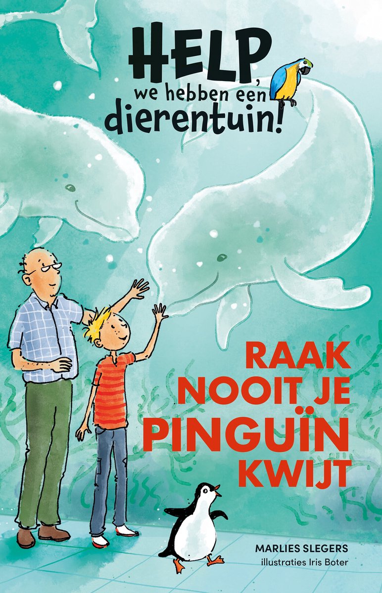 Omslag van Help, we hebben een dierentuin! - Raak nooit je pinguïn kwijt