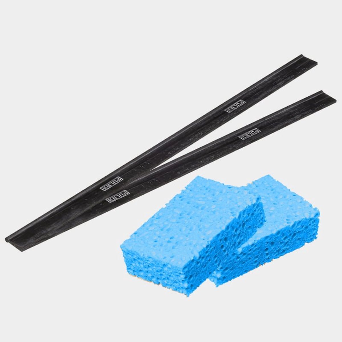 Glaswasshop - Sponzen en rubbers 15 cm - Ramen Wassen