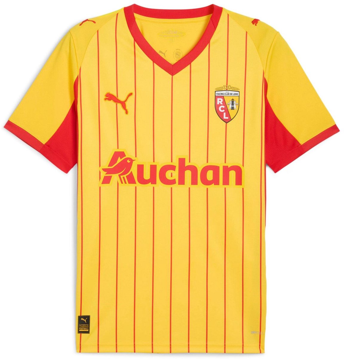 Thuiswedstrijd Shirt RC Lens 2025/26 Geel