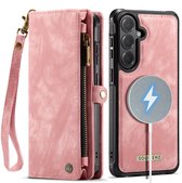 Solidenz Hoesje - Geschikt voor Samsung Galaxy S26 - Urban Wallet - Roze