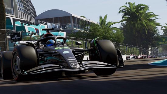 Racestuur met pedalen voor Formule 1 racegames — afbeelding 5