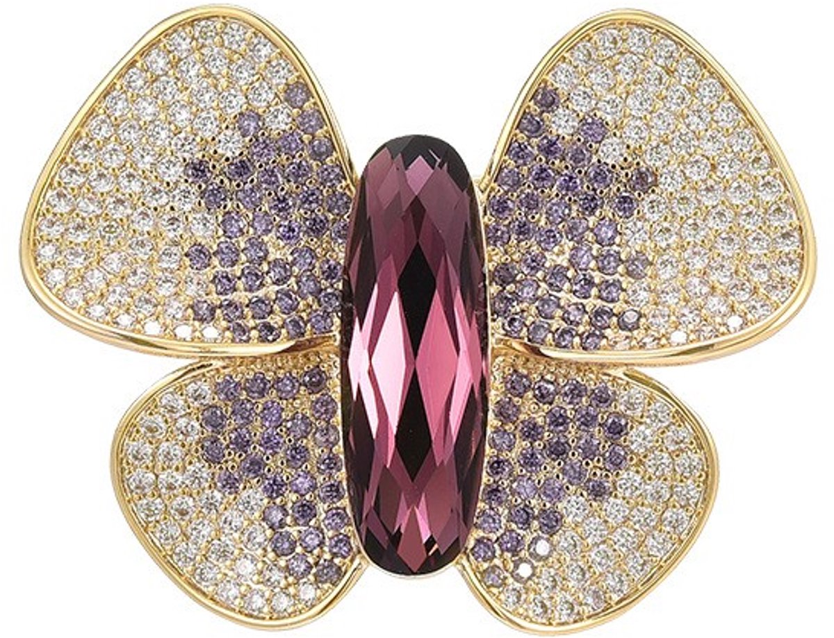 GoldpulseBroche - damesbroche - dames siera - vintage sieraden