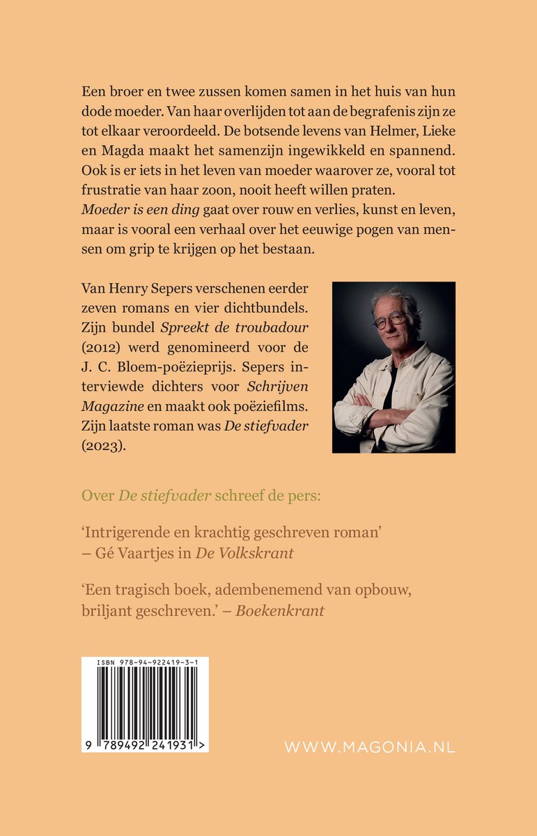 Moeder is een ding - back cover