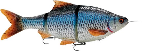 Grote Kunstaas Vissen voor Snoek Vissen - Realistische Line Thru Rubber Baits — afbeelding 3