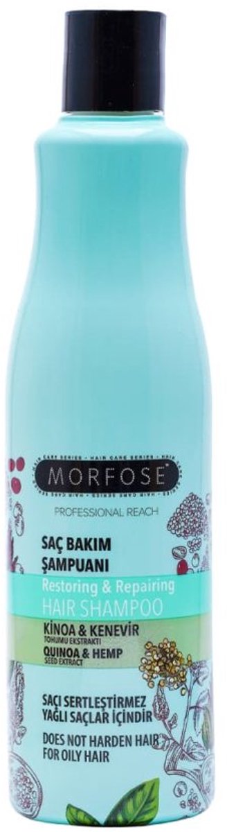 Morfose Hair Shampoo Quinoa&Hemp 500ml