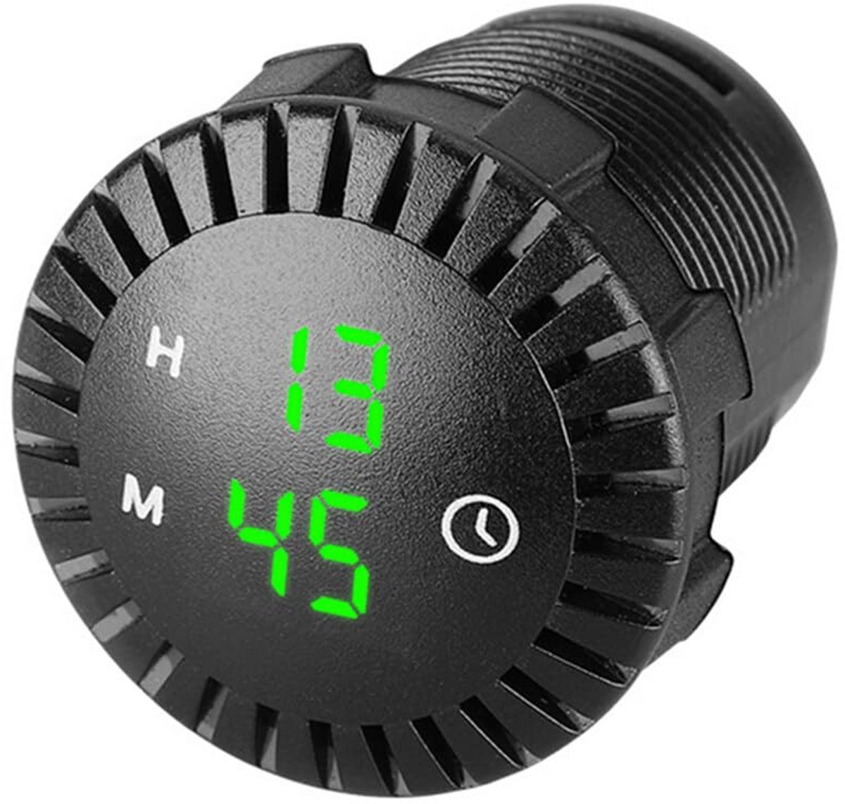 Digitale LED Klok voor Auto, Vrachtwagen en Boot - 12V/24V Dashboard Montage