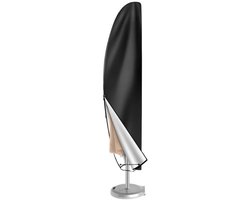 Zwevende parasol - Beschermhoes van Oxford-stof - Winddicht - UV-bescherming - Scheurvast - Met telescopische stang en ritssluiting - Banaanparasol 280 cm: 30*80*45 cm