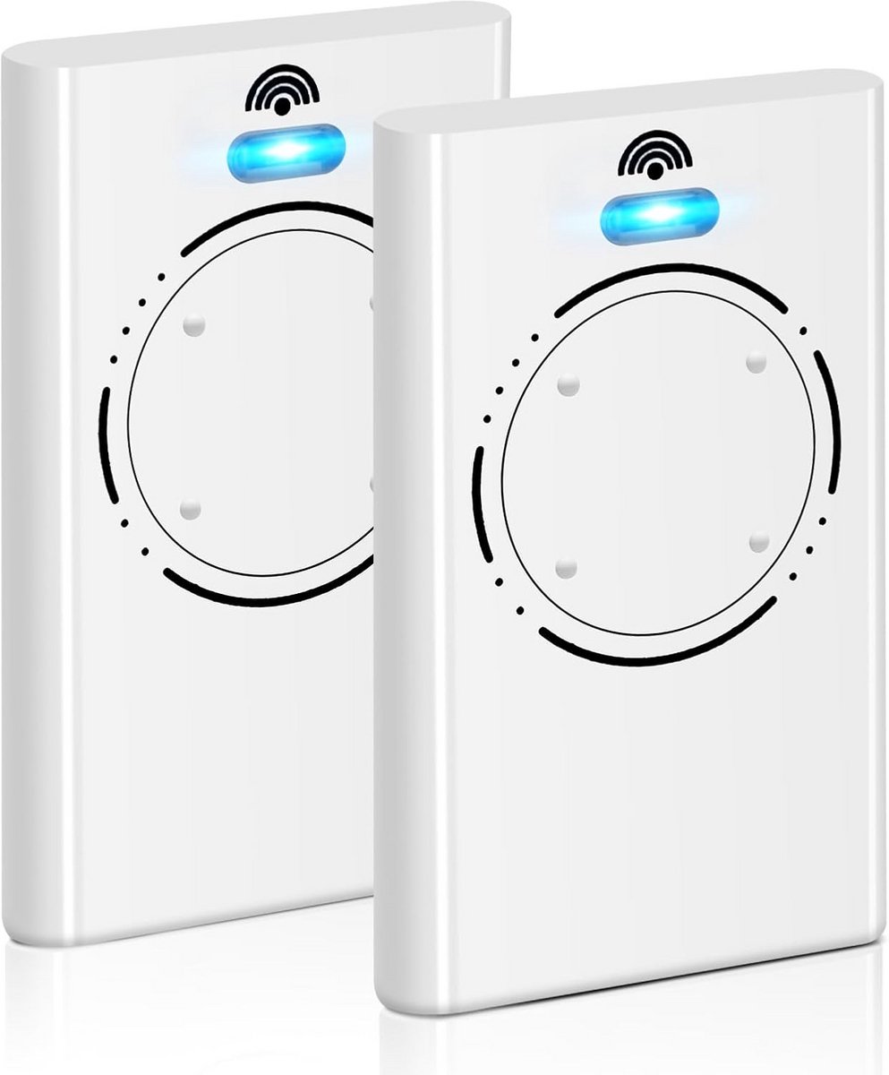 Universele Garagepoort Afstandsbediening Set (2 Stuks) - 868 MHz - 4 Kanalen