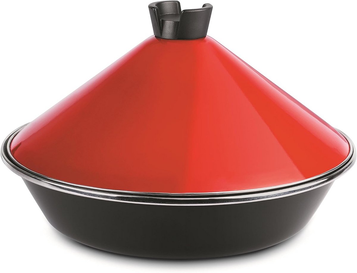 Emaillen Tajine Stoofpan 26 cm voor Langzaam Garen