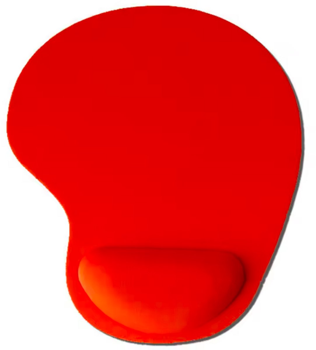 ProductGoods Muismat met Polssteun – Rood – Comfortabele Polsondersteuning – Antislip – Voor PC & Laptop