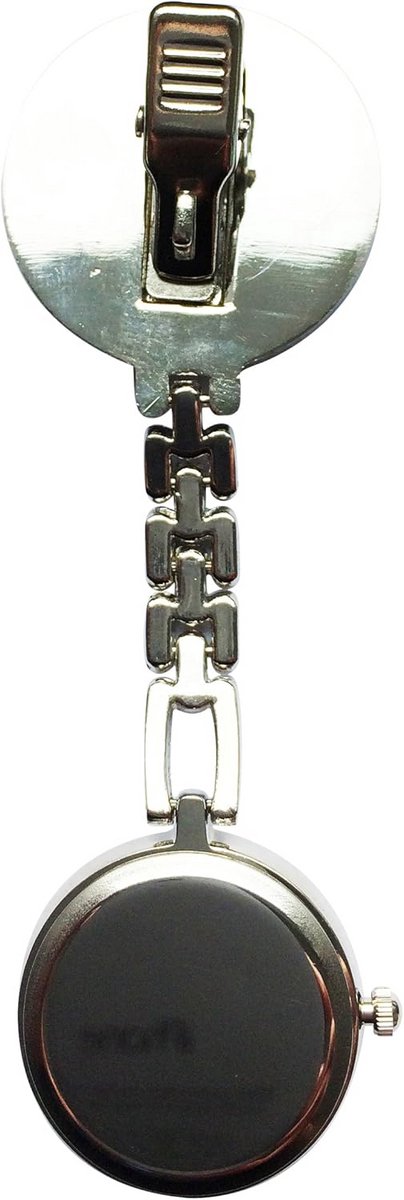 Verpleegstershorloge met Clip Smiley Groen