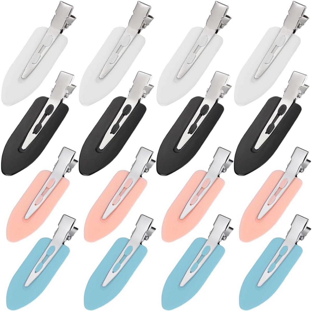 20 Stuks Plukjes Clips Zonder Knikken voor Haarstyling en Make-up