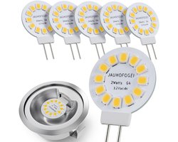 G4 LED Lampjes 2W 4000K Neutraal Wit 12V Vervangend 20W Halogeen - Geschikt voor Spots en Afzuigkappen