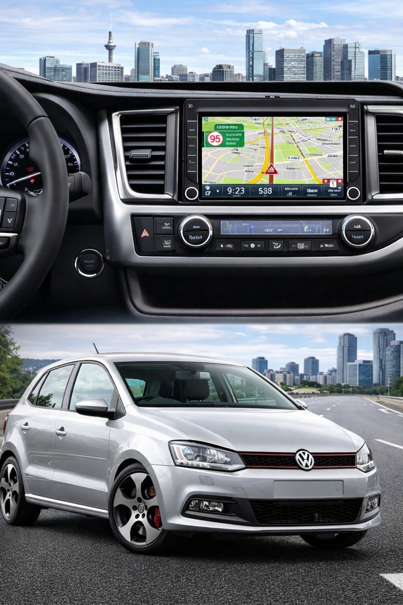 ADIVOX T4 7 inch geschikt voor Volkswagen/Seat/Skoda Android 15 CarPlay/Auto/Wifi/RDS/DSP/5G/QLED