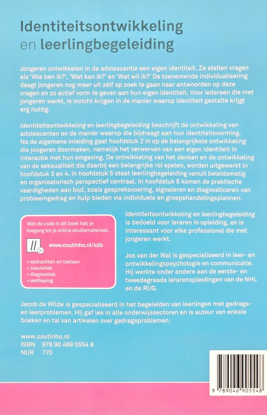 Identiteitsontwikkeling en leerlingbegeleiding