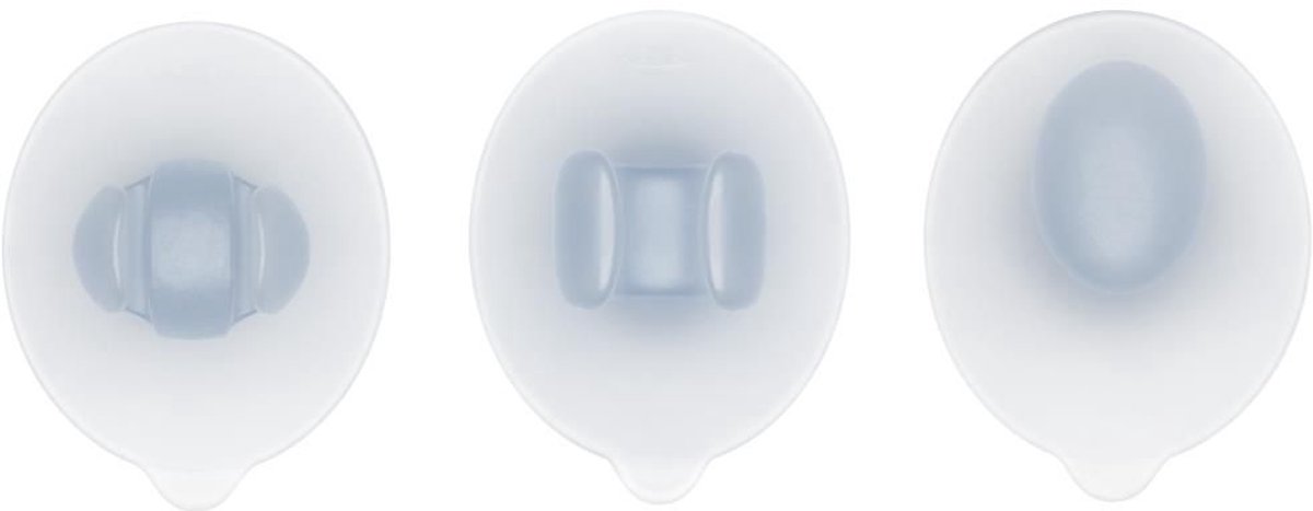 Oxo Zuignap Set 3-delig voor Badkamer