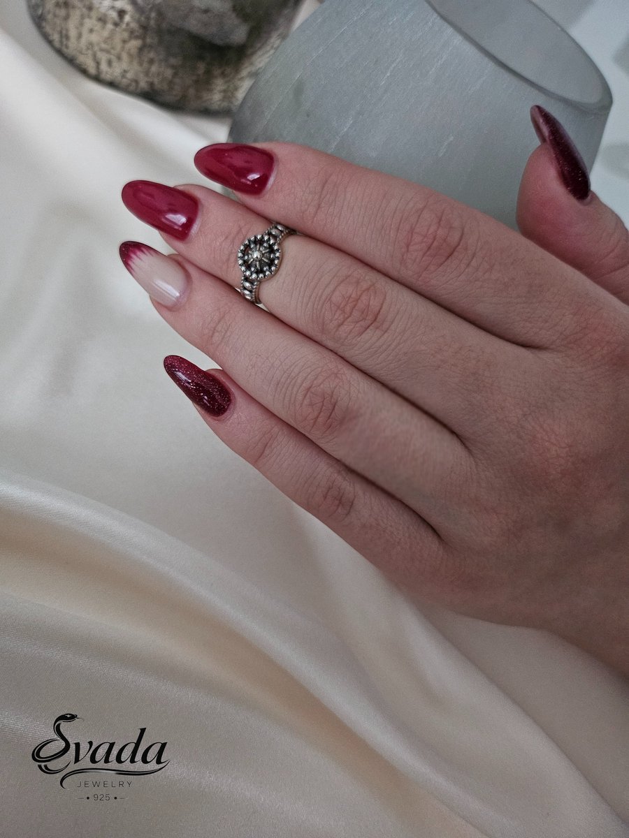 Handgemaakte ring dames, kleine zilveren ring, 925 sterling zilver ring, verstelbare ring zilver, bloem ring zilver, minimalistische ring, vintage ring dames, cadeau voor haar