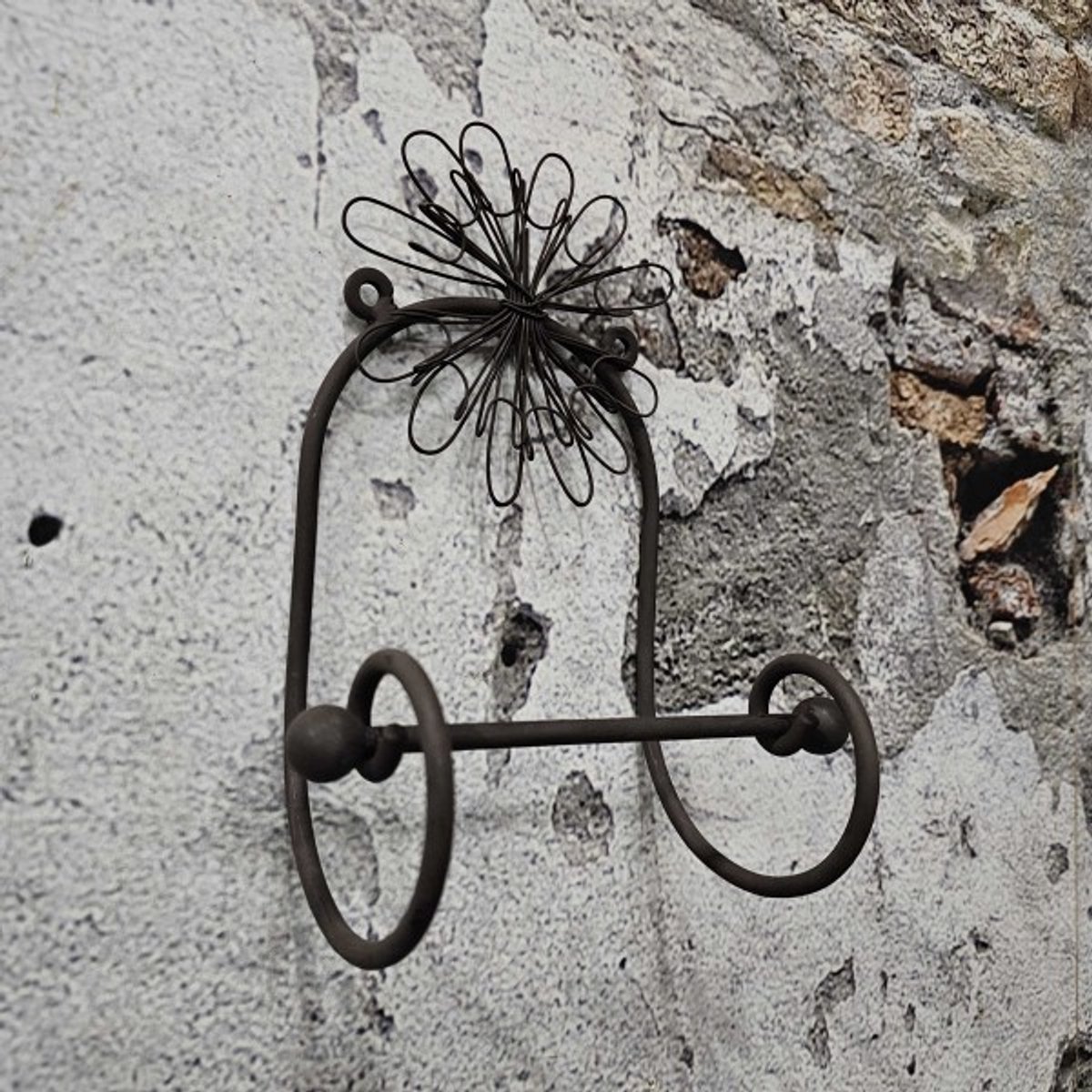 Toiletrolhouder Bloem