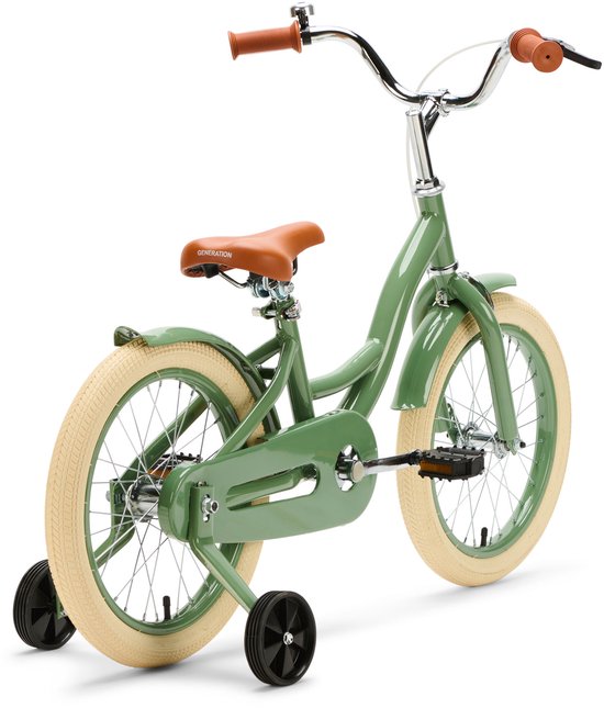 Generation Blanco 16 Inch Olijfgroen - Kinderfiets - Fiets voor kinderen van 4 tot 6 jaar van Generation Blanco — afbeelding 3