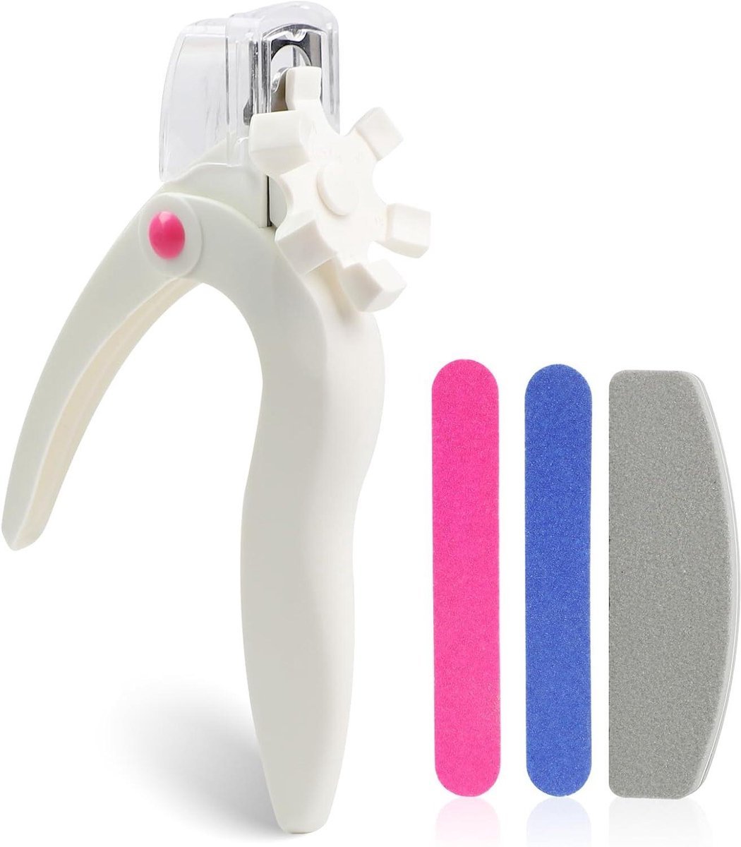 Acrylnagelknipper voor professioneel gebruik met draaitafel en nagelcatcher