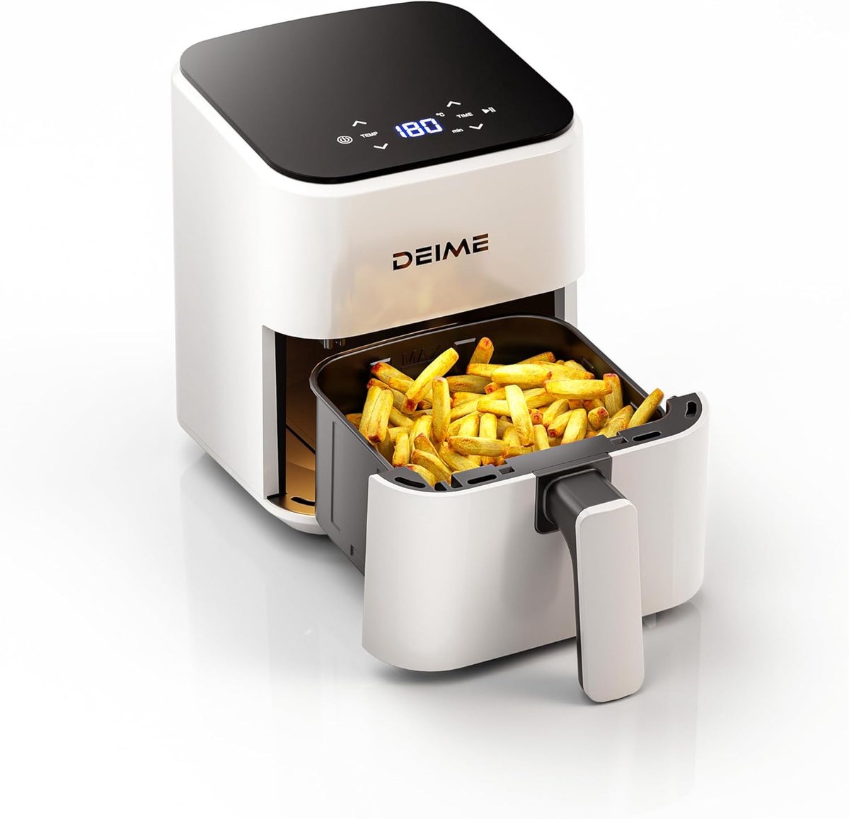 Compacte Airfryer 2,5L met Dubbele Lade - Product - €129,95