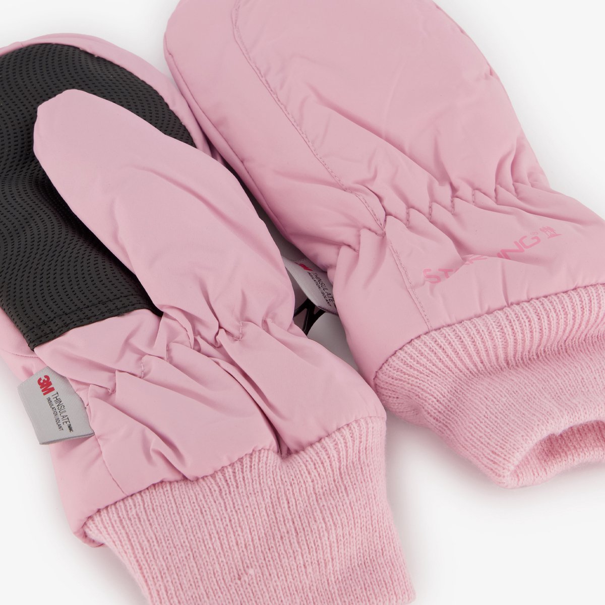 Kinder skiwanten roze - Maat 128