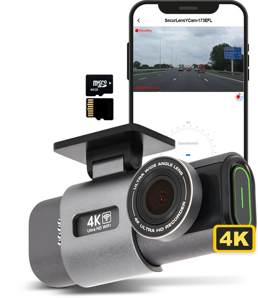 SecurLens Y Dashcam 4K