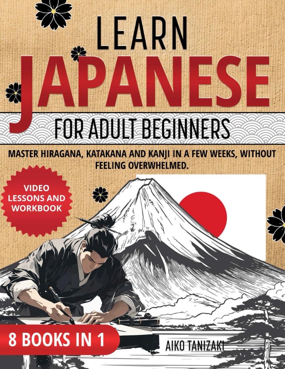 Japans Leren voor Beginners (8in1): Hiragana, Katakana, Kanji en Grammatica