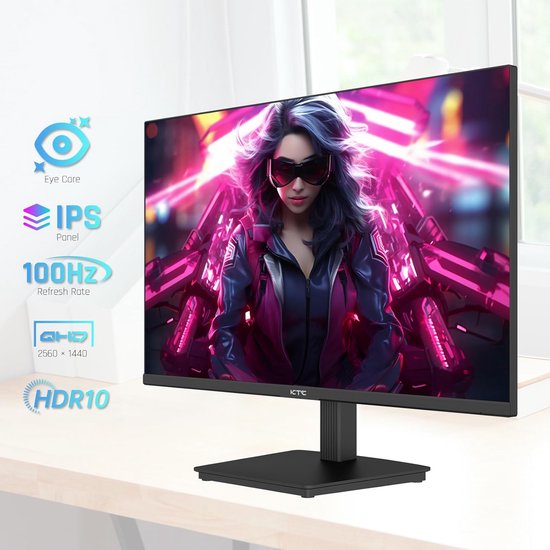 27 inch gaming monitor 240 Hz snelle respons van Merkloos — afbeelding 5