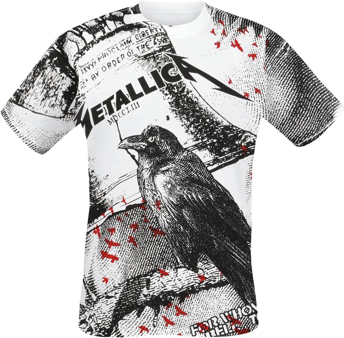 Band T-shirt - Muziekshirt - Vrije Tijd - Officieel Gelicentieerd - Wit