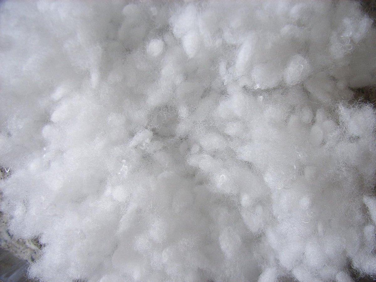 Polyester Vezelbolletjes 10 kg - Hypoallergeen Vulmateriaal voor Kussens en Knuffels