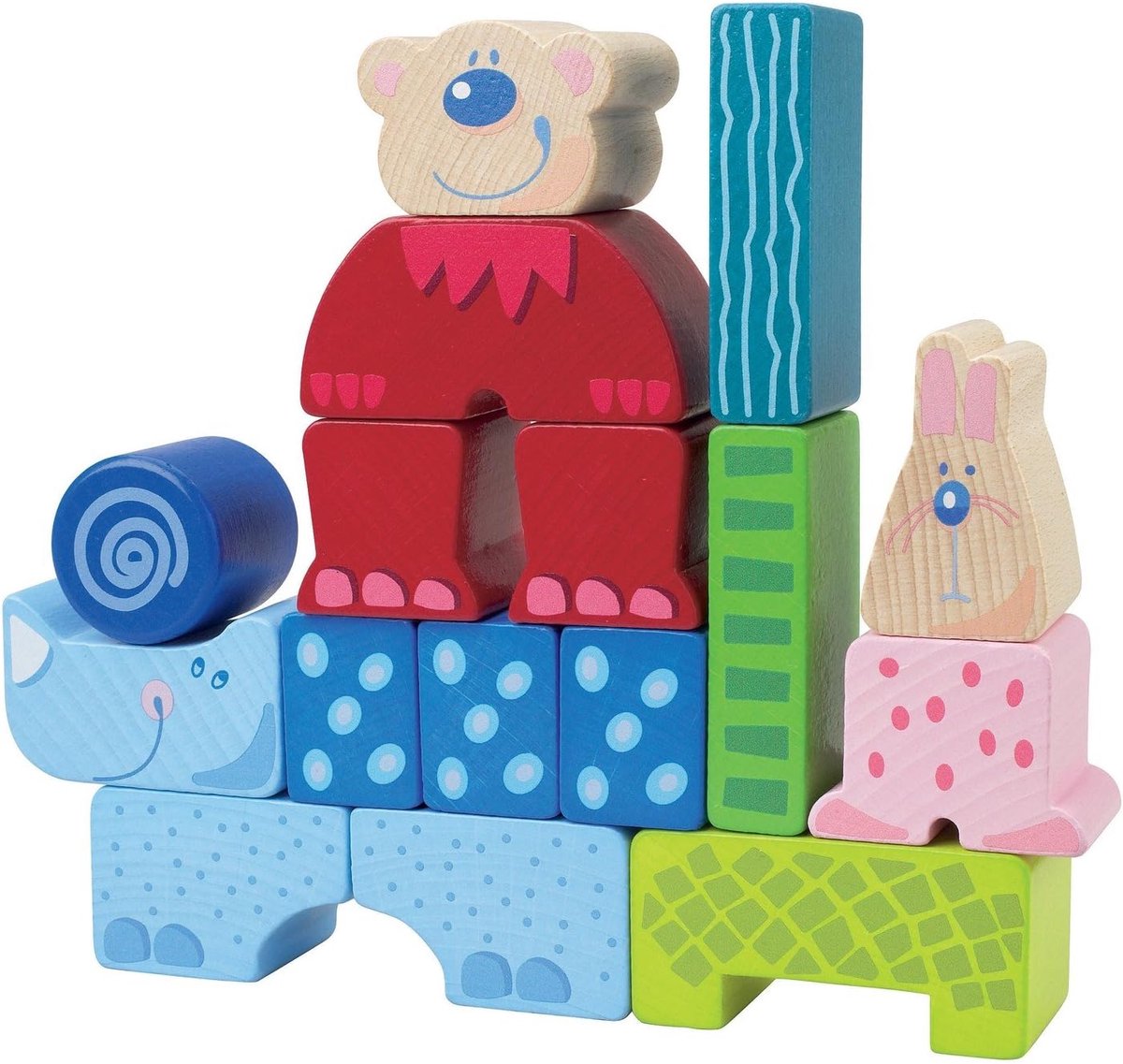Grote Bamboe Bouwblokken Set - Houten Constructie Speelgoed voor Kinderen