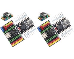 2x WiFi & Bluetooth Ontwikkelbord met Expansiebord - ESP32-C3 SuperMini - IoT Projecten