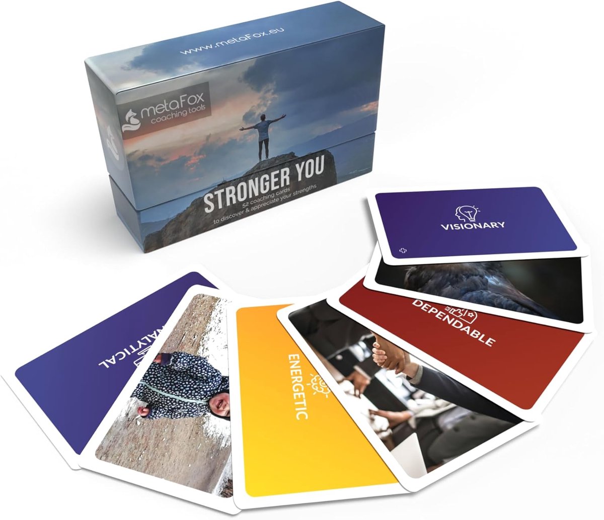 52 Coachingkaarten voor Sterkteontwikkeling: Therapie, Workshops en Teambuilding