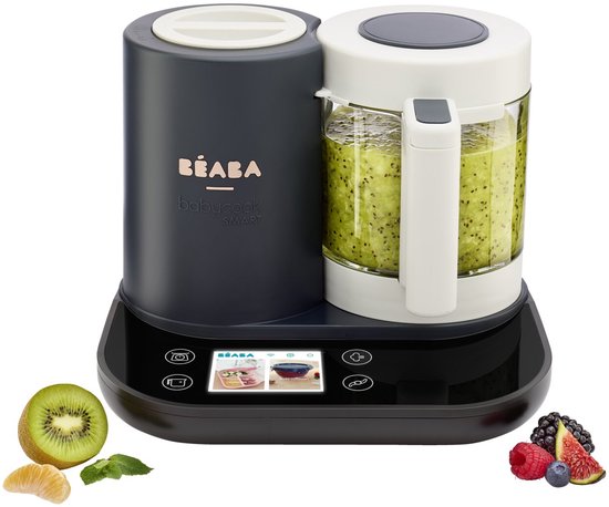 Beaba Babycook Babyvoeding bereiding Smart Donkergrijs