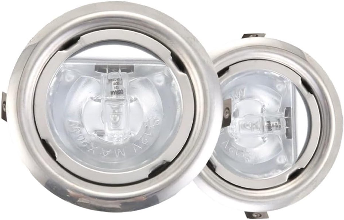 2 Stuks 65mm Afzuigkap Lamp 20W 12V Warm Wit Keukenverlichting Vervanging
