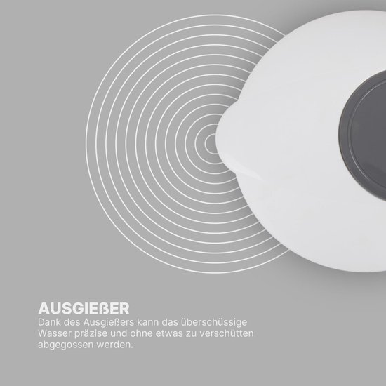 Grote Slacentrifuge 4 Liter met 3D Slender - BPA-vrije Groenteslinger en Saladekom — afbeelding 4