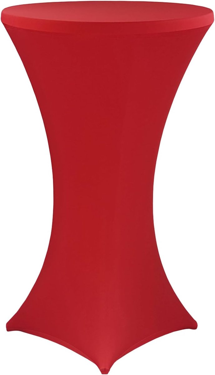 Rekbare Sta-tafelhoes voor Bistro- en Statafels - Elastische Tafelbekleding voor Ø 80-85 cm