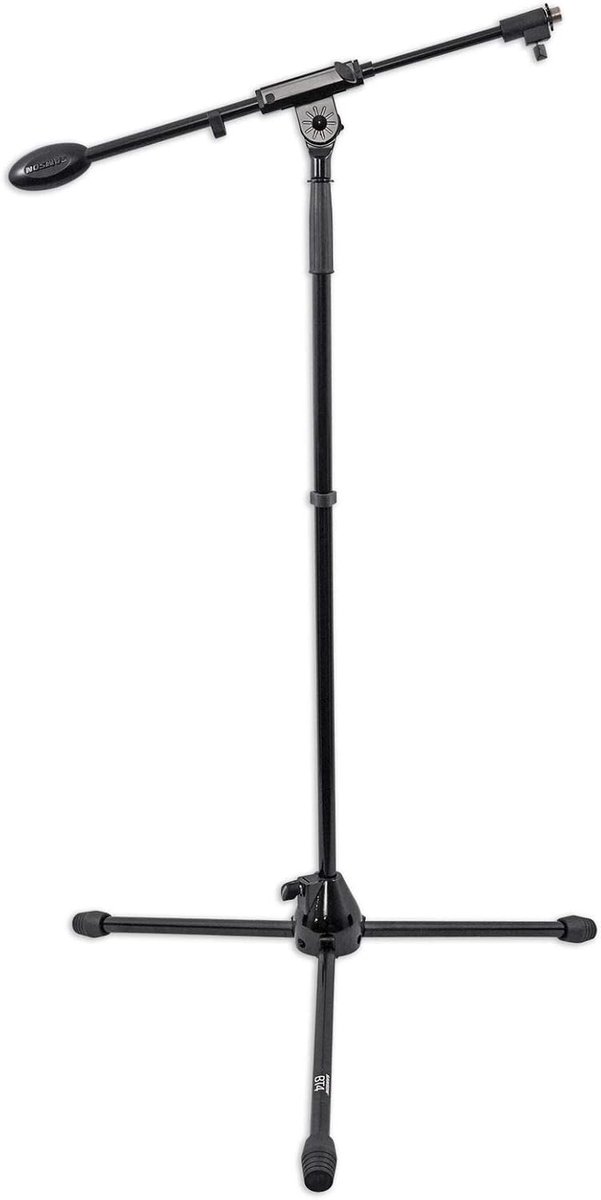 Microfoon Statief - Boom Arm Statief - Studio Opnames - Verstelbare Telescoop - 101 cm Hoog - Zwart