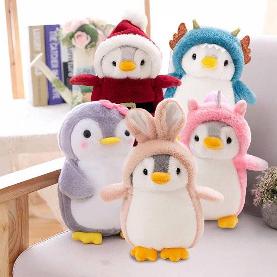 Knuffeldier Pinguïn Pluche Speelgoed 20 cm Zacht en Schattig Cadeau voor Kinderen van Merkloos — afbeelding 2