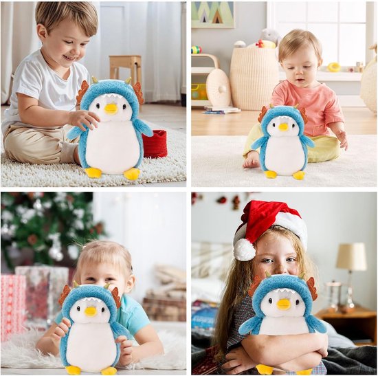 Knuffeldier Pinguïn Pluche Speelgoed 20 cm Zacht en Schattig Cadeau voor Kinderen van Merkloos — afbeelding 3