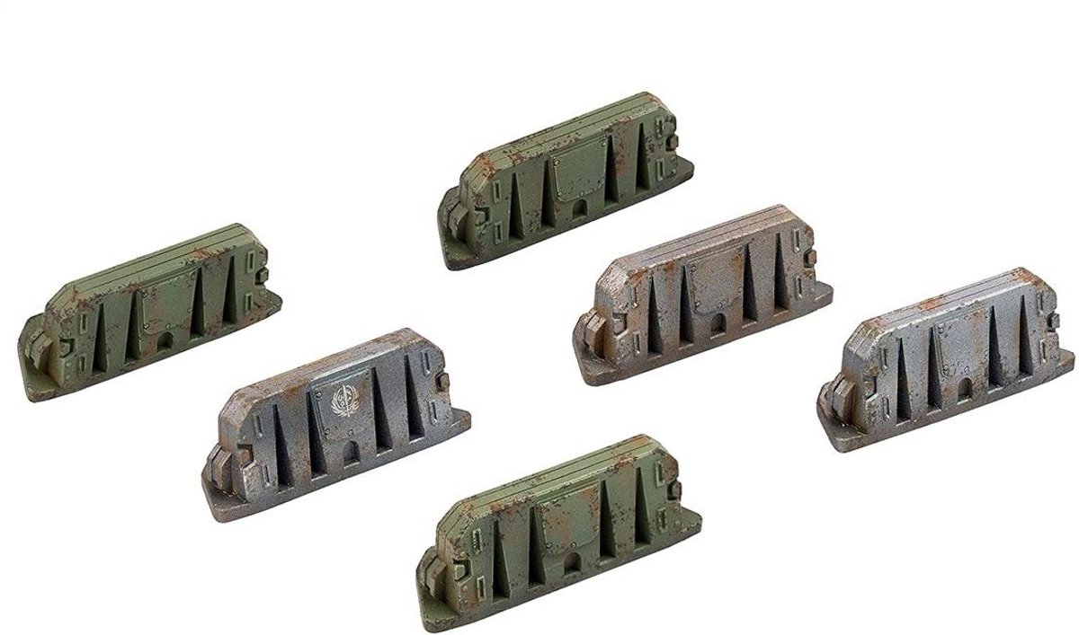 Wasteland Barricades Set voor Tafelspellen en Miniatuurgevechten