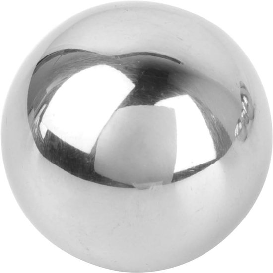Roestvrij Staal IJsballen - Metalen Ijsblokjes - Dranken Koelen - Herbruikbaar & Vaatwasserbestendig - Diameter 254 mm - Zilver — afbeelding 4
