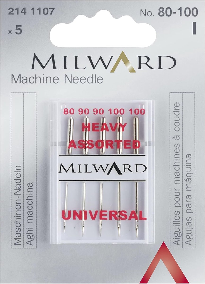 Naaimachine Naalden - Universele Naalden - Algemeen Naaiwerk - Lichte Bالت - 90/14