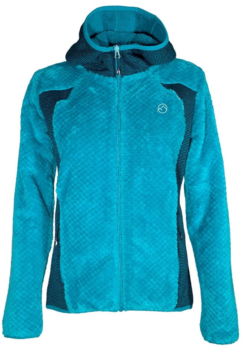 Lhotse Hazel Fleece Met Volledige Rits Blauw M Vrouw